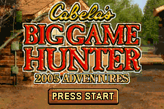 Cabela's Big Game Hunter screenshot 3 for GameBoy Advance